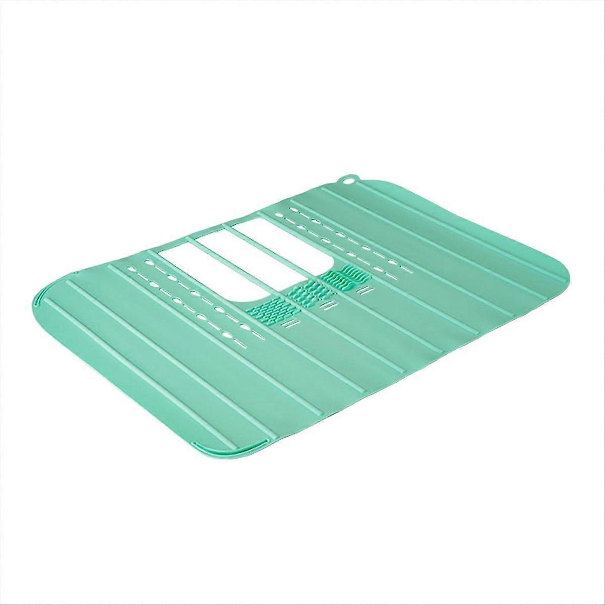 Space Saving Bathroom Organizer Makeup Brush Cleaning Mat B