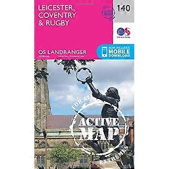 Leicester, Coventry y Rugby (Mapa de OS Landranger)