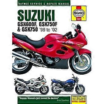 Suzuki GSX600 & 750 Motorrad-Reparatur-Handbuch (Haynes Service & Reparatur-Handbuch)