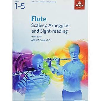 Flute Skalen & Arpeggien und Blattspiel, ABRSM Grade 1-5: ab 2018 (ABRSM Skalen & Arpeggios)