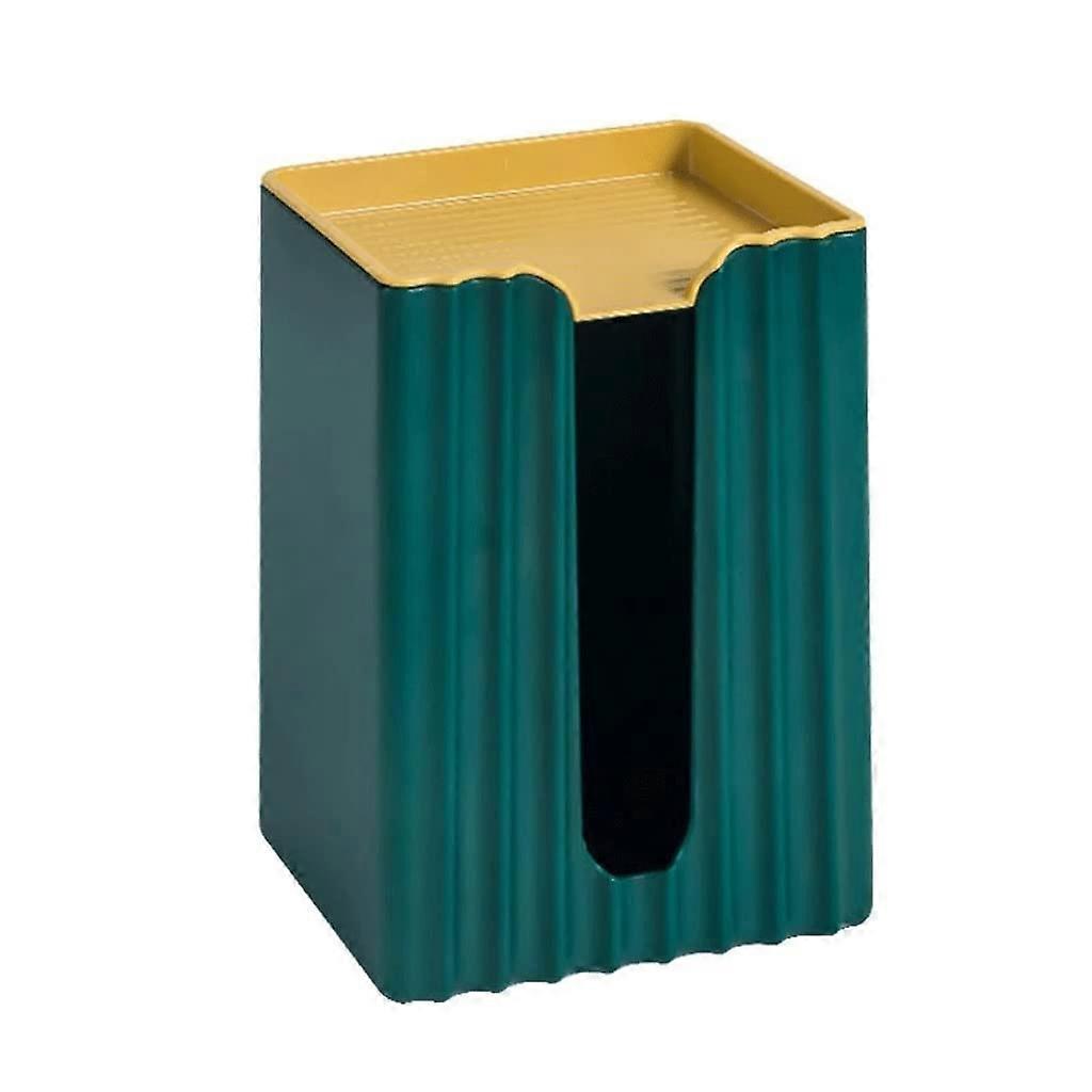 Wall Mounted Tissue Box Punch Holder for Bathroom Kitchen, SpaceSaving Multifunction Organizer