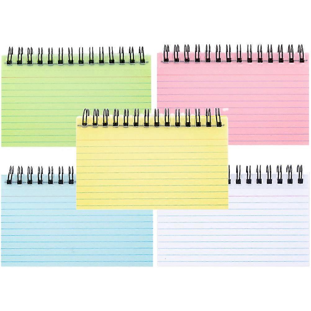 Spiral Notepad Pocket Notepad for Writing 15Pcs Assorted Color Tear Off Sheets