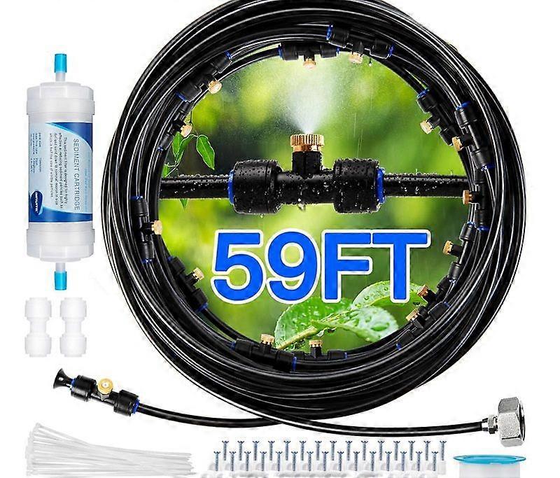 Nebelsystem mit Filter 59FT (18M) + 10 Düsenstopfen