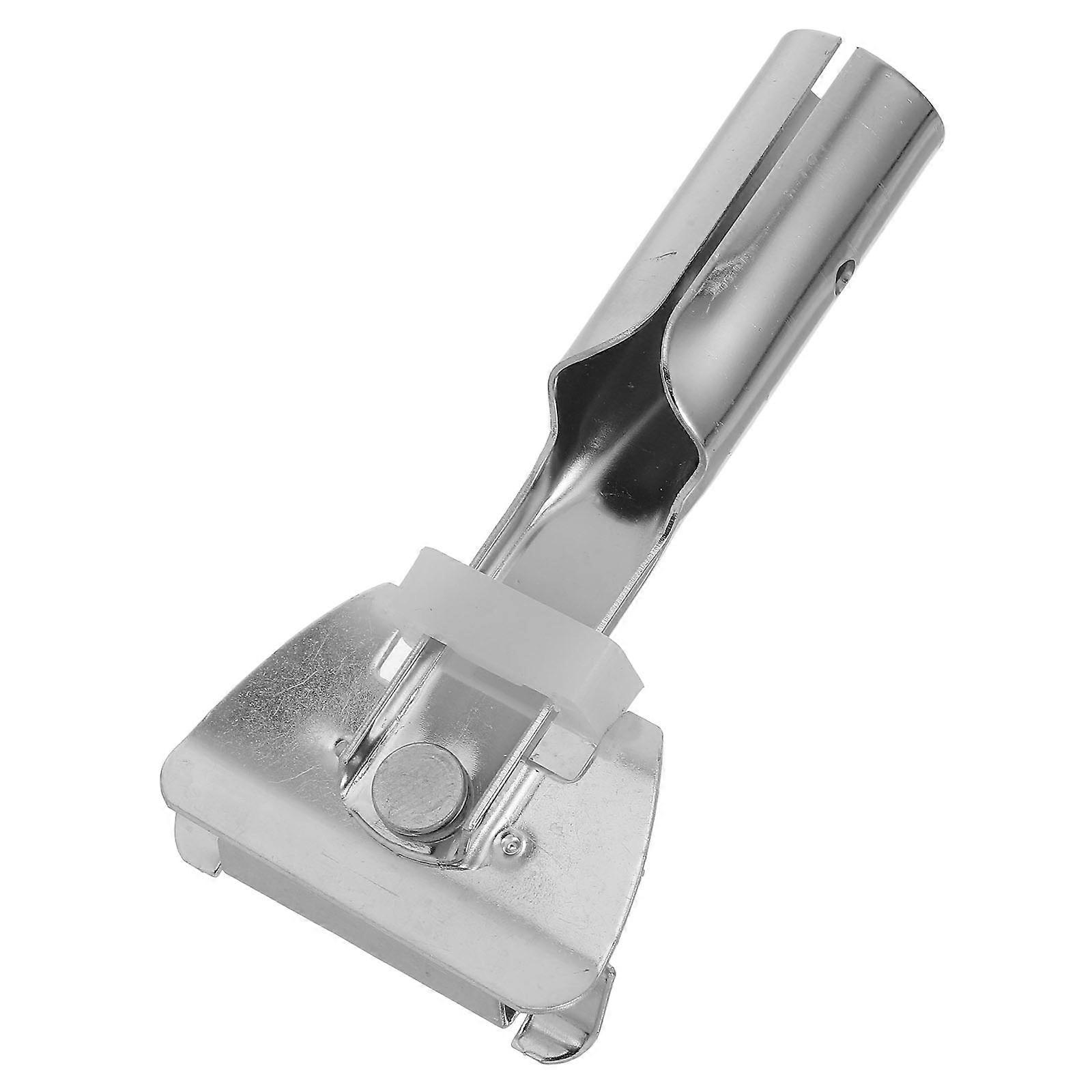 Silver Mop Rod Chuck Replacement Clamp for Mop Head 2Pcs