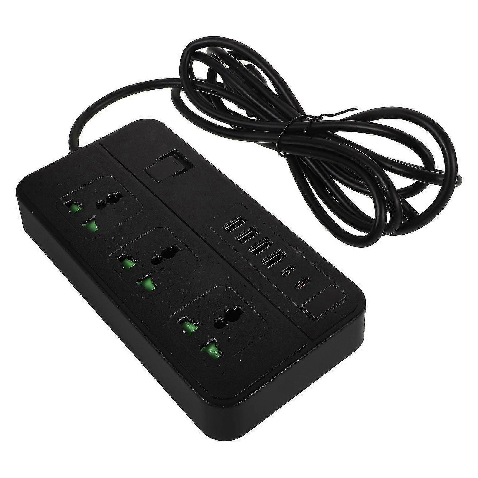 Protector Power Strip with 3 Outlets for Home Use