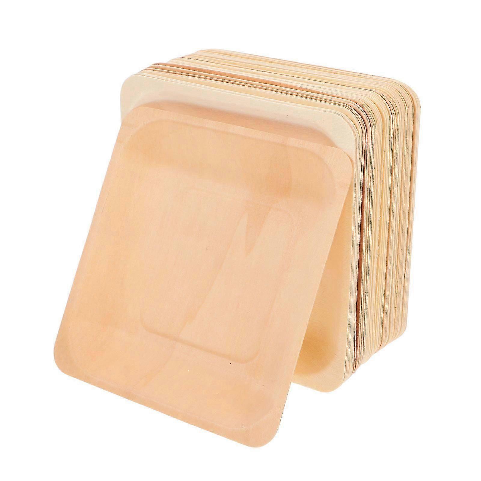 Wooden Square for Kitchen Use 100Pcs