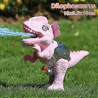 Double Crown Dragon Pull-out Water Gun Remote Water Spray Cannon Summer Outdoor Rafting Beach Water Play Toy (1 piece, random color)