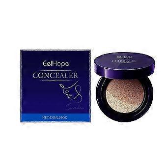 Eelhope Concealer Foundation Air Cushion Moisturizing Easy Concealer Brightening Face Light Base Mak
