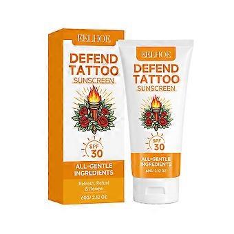 EELHOE Tattoo Care Protective Cream with Gentle Ingredients for Cleaning, Natural Moisturizing, and Daily Skin Protection