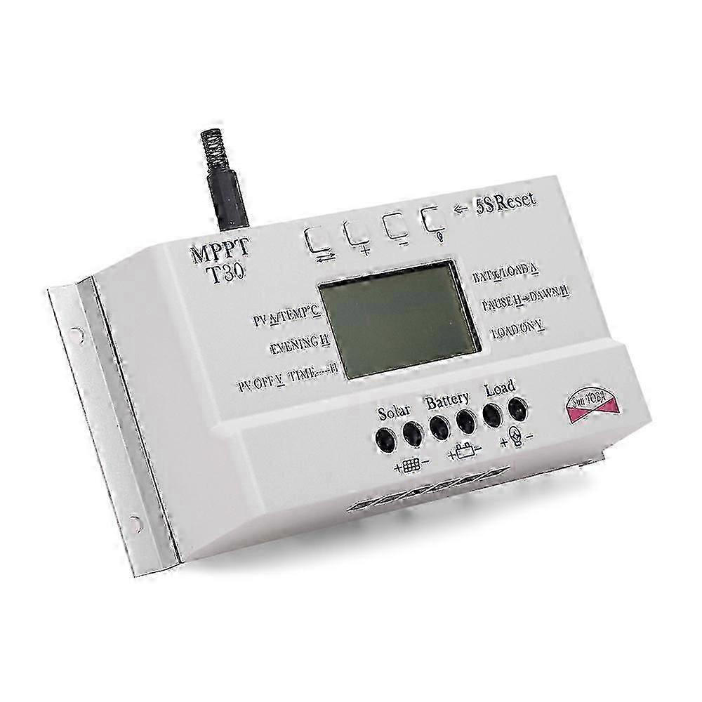 MPPT Solar Panel Regulator LCD 20A-40A 12V/24V Charge Controller 3 Timer jy