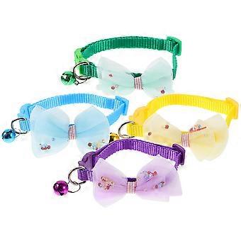 Adorable Cat Collar Breakaway Cat Collar for Small Cats 16Pcs