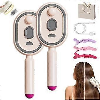 Superior  Electric Spray Air Cushion Massage Comb, Rechargeable Steam Hair Brush for Women, Cordless Detangling Mist Comb, Anti-Static Self-Cleaning T