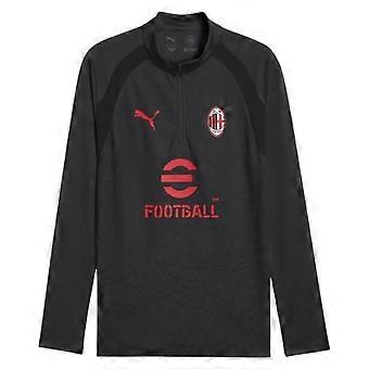 2026-2027 AC Milan Training 1/4 Zip Top (Flat Dark Gray)