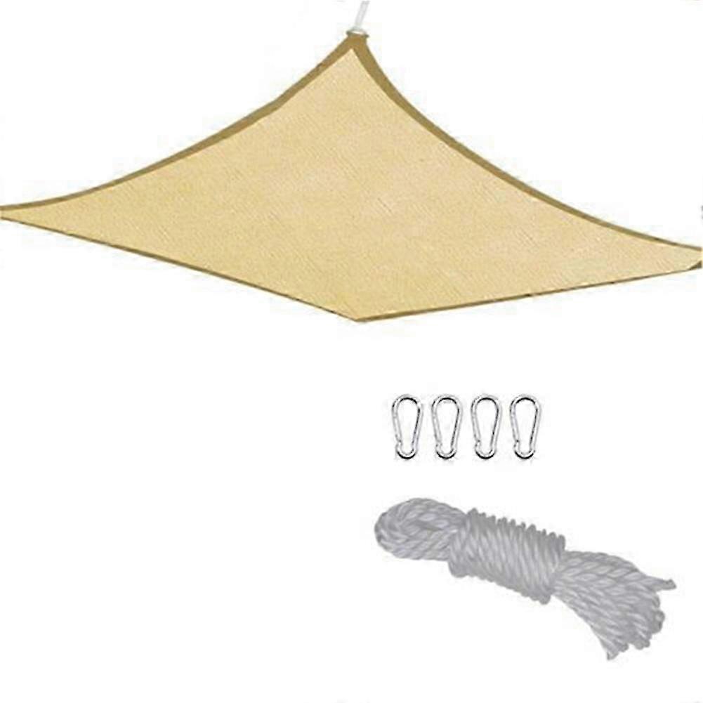 1x1 Meter Rectangular Square Shade Sail Outdoor Window Shade Sail Breathable Extra Large Shade