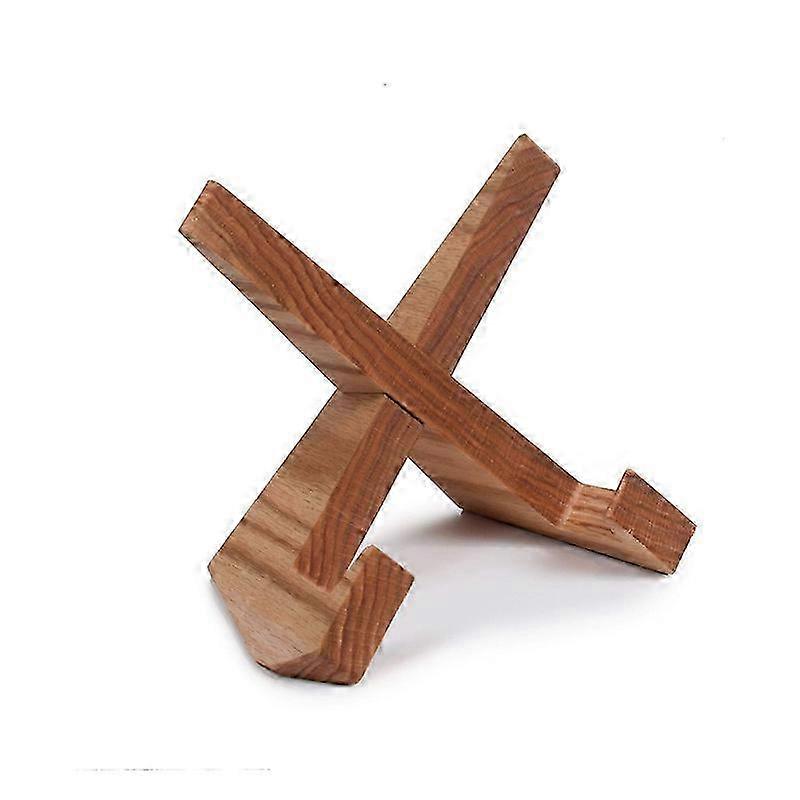 Craft Wood Book Stand- Rustic Kitchen Dcor