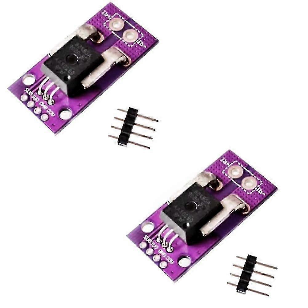 ACS758LCB-050B-PFF-T 50A Hall Current Sensor Module Linear Current Sensor Module 2pcs  J2