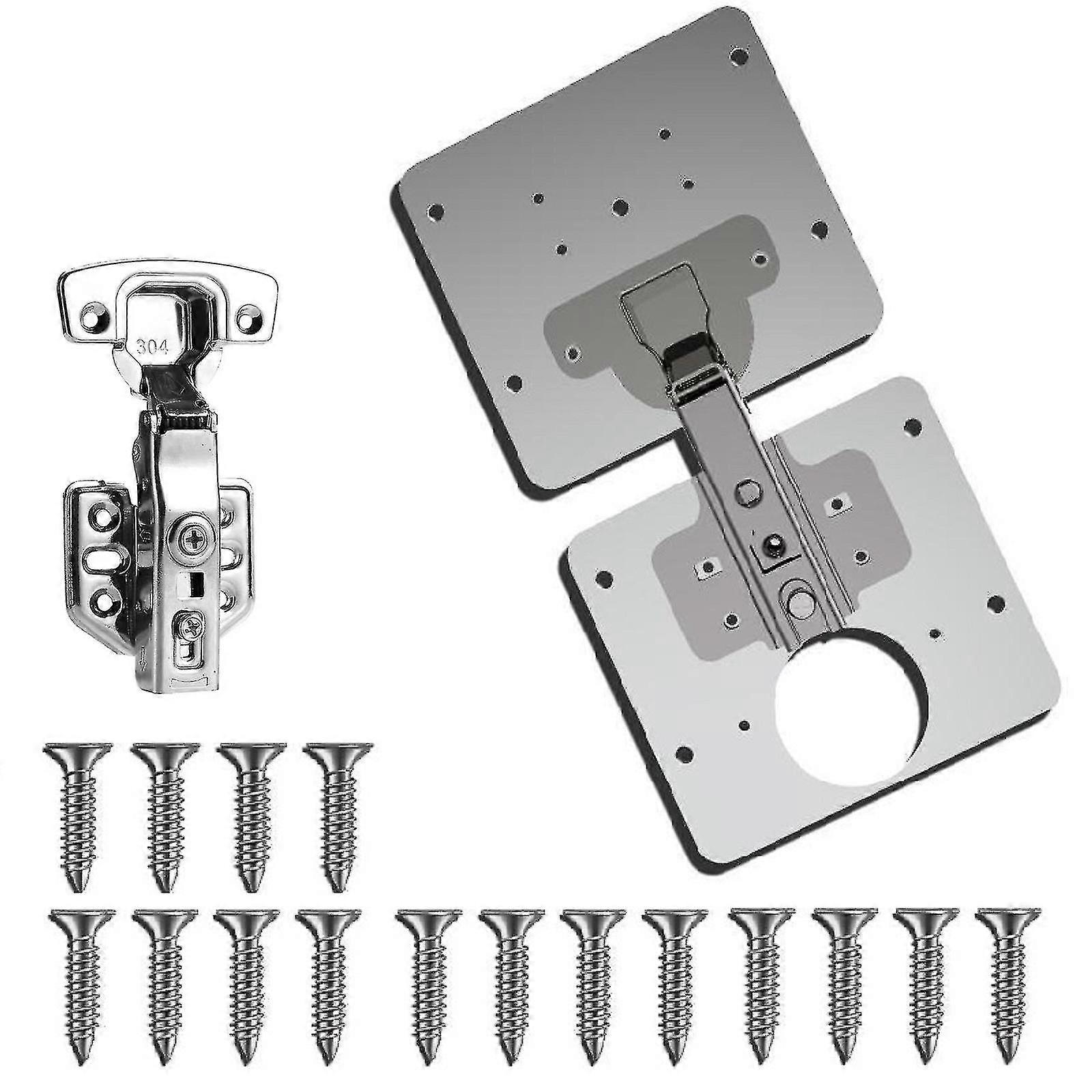 Stainless Steel Hinge Repair Plate