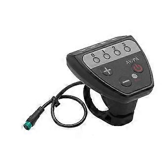 Display LED G20 para bicicleta elétrica, 36V/48V, à prova d'água, 5 pinos, acessório de plástico para ciclismo, ideal para ciclocomputadores e atividades ao ar livre.