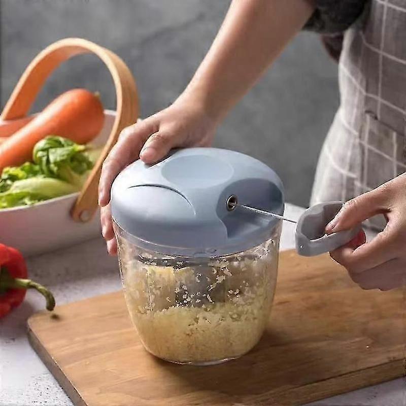 multifunctional kitchen tool rotary garlic and vegetable cutter