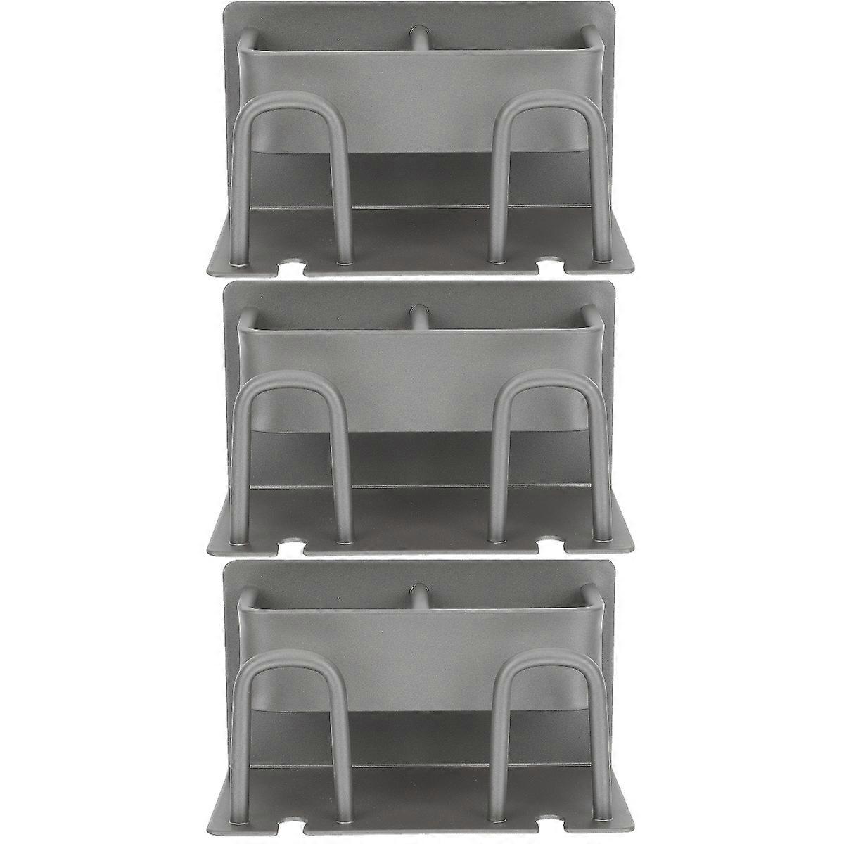 Bathroom Storage Rack Multi-Functional Toothbrush Holder for 3Pcs Set