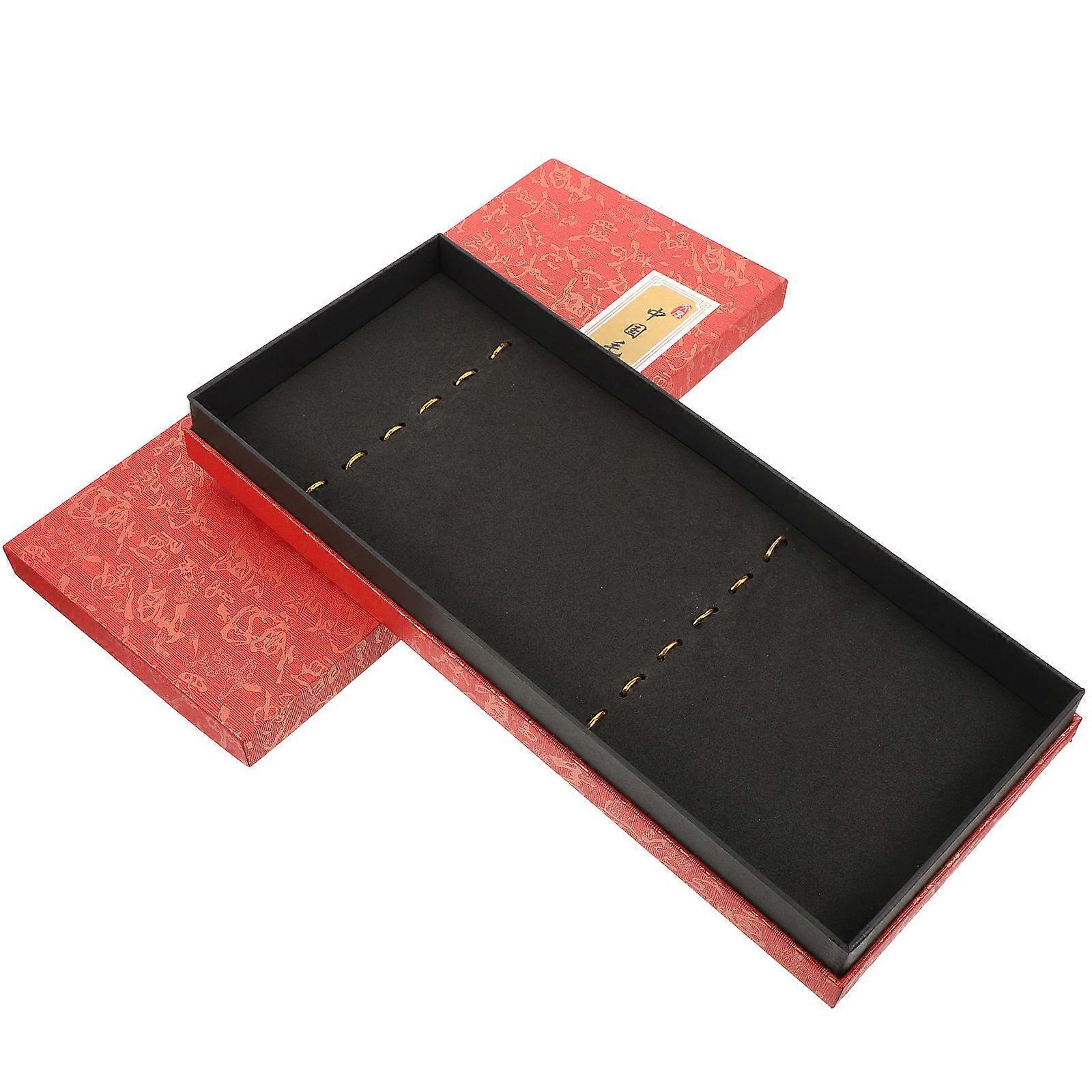 Calligraphy Brush Box Calligraphy Brush Case for Writing Use