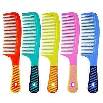 Hair Styling Essentials 5 Pcs Tooth Comb Set, Round Combs with Handle for Women
