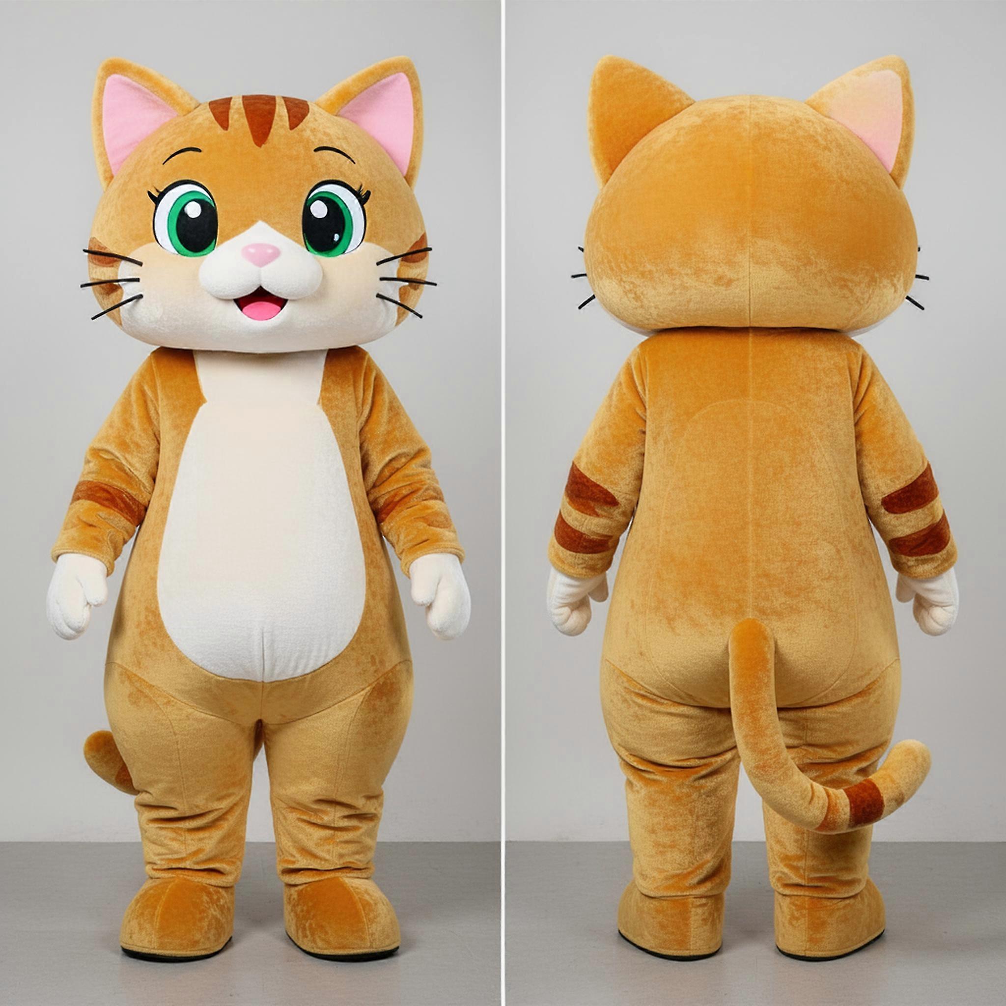 MASTICOT Golden Soft Cat Mascot
