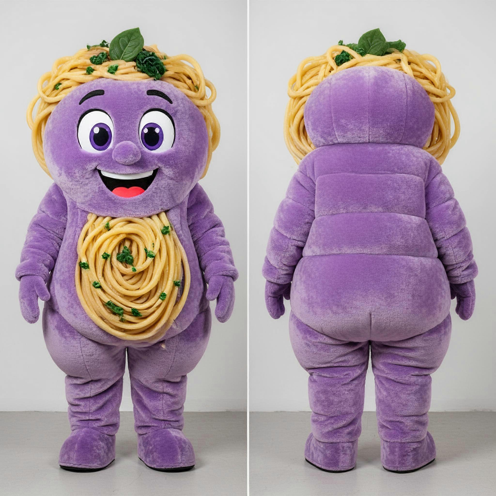 MASTICOT Lavender Velvety Pesto Pasta Mascot