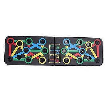 Push Up Board Multifunction Abdominal Chest Muscle Training Folding Fitness Training Board for Home