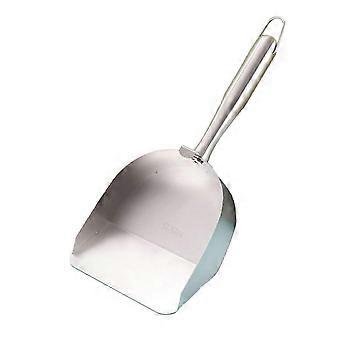 Cat Litter Shovel Ergonomic Grip Long Handle Sifting Spoon compatible with Kitty Waste Portable Kitten Scooper Pet Cleaning Tool