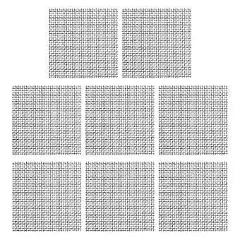 8pcs Aquarium Water Grass Mesh Pads Stainless Steel Wire Aquatic Moss Fish Tank Supplies