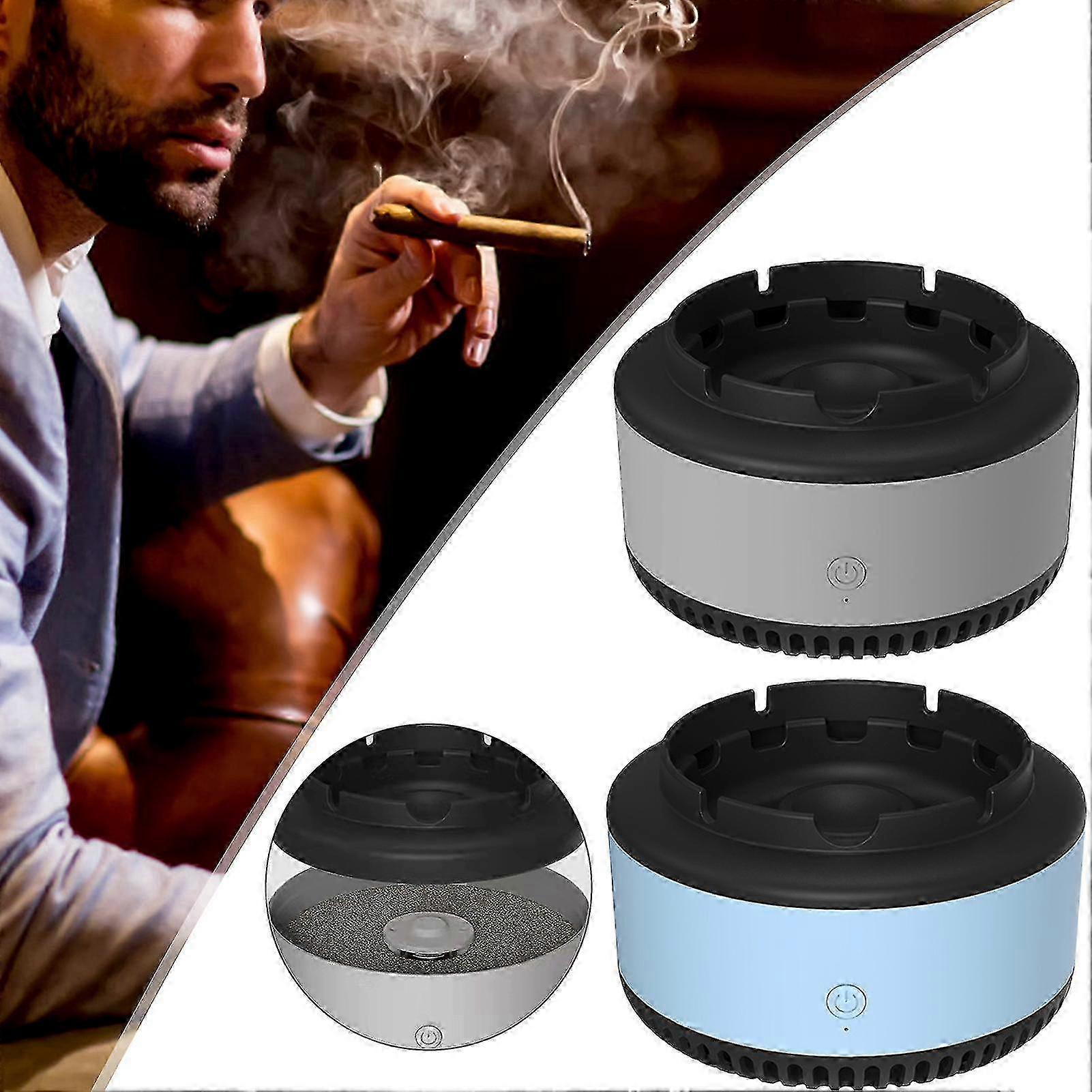 Intelligent Aashtray compatible with Cigarettes Multifunctional Air Purifier Ashtray