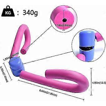 Aparelho para Exercícios de Pernas com Espuma e Mola de Aço para Uso Doméstico e em Viagens - Ideal para Treinamento Muscular