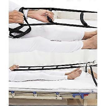 Bed Ladder Assist With Hard Handle ,sit Up Helper With Adjustable Length-pull Up Rope Ladder (five Handle)