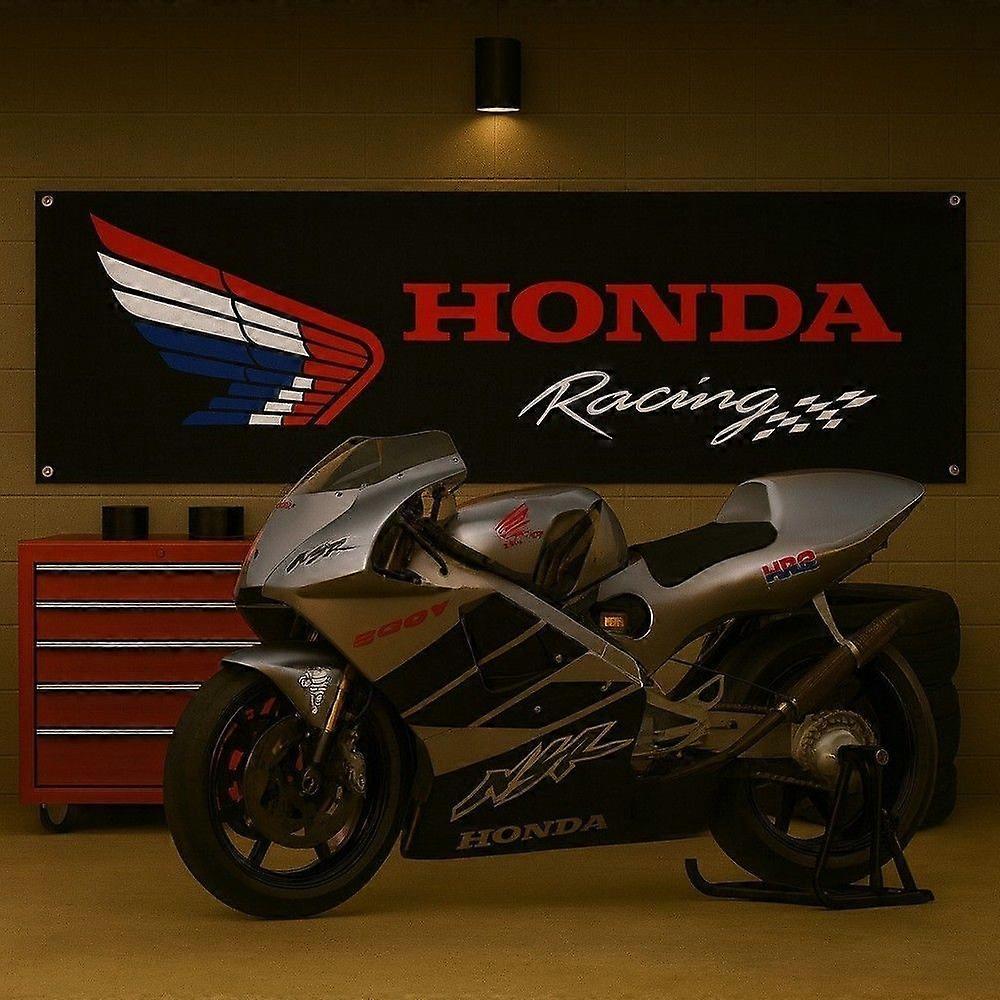 Red Racing Wing Flag  Motorcycle Banner SD-555