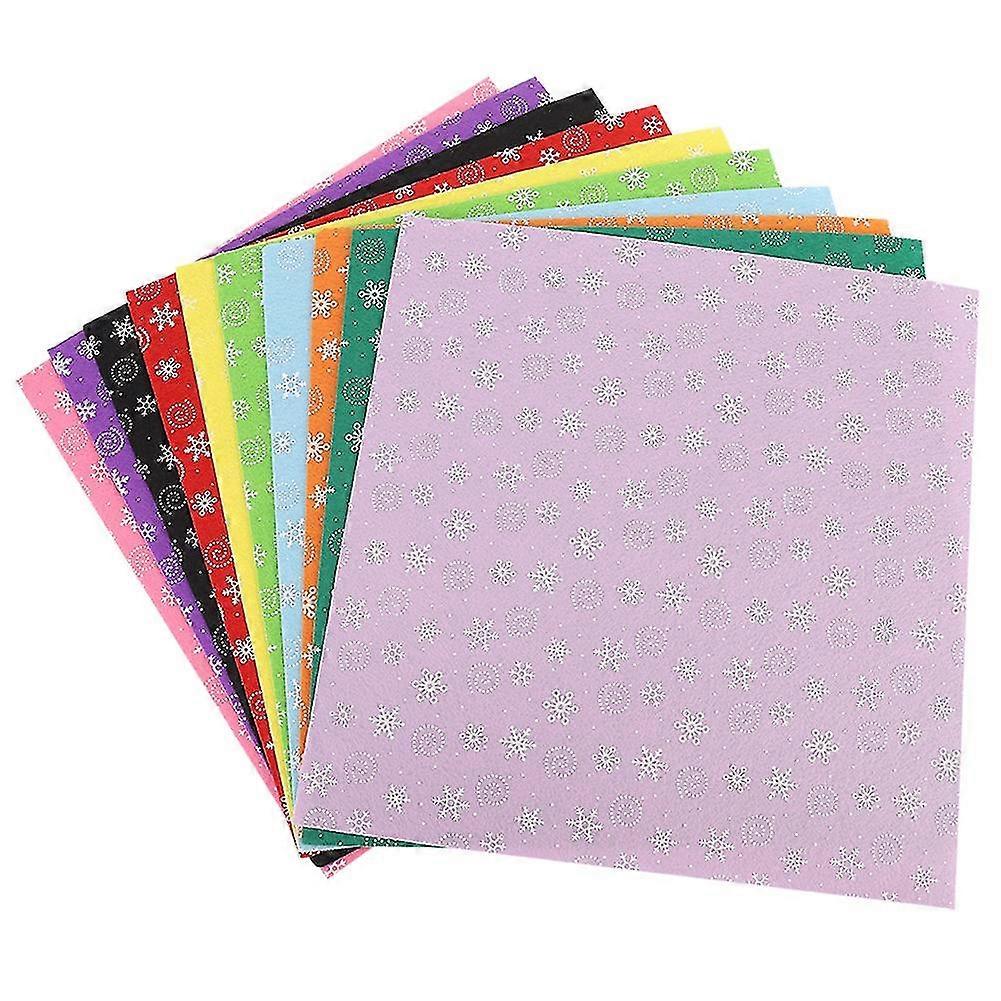 Pre-Cut Snowflake Non-Woven Craft Pack