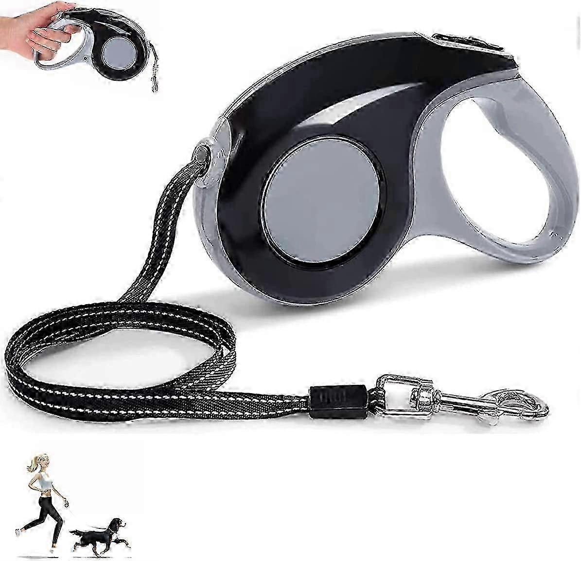 5M Retractable Leash Adjustable Lock Ergo