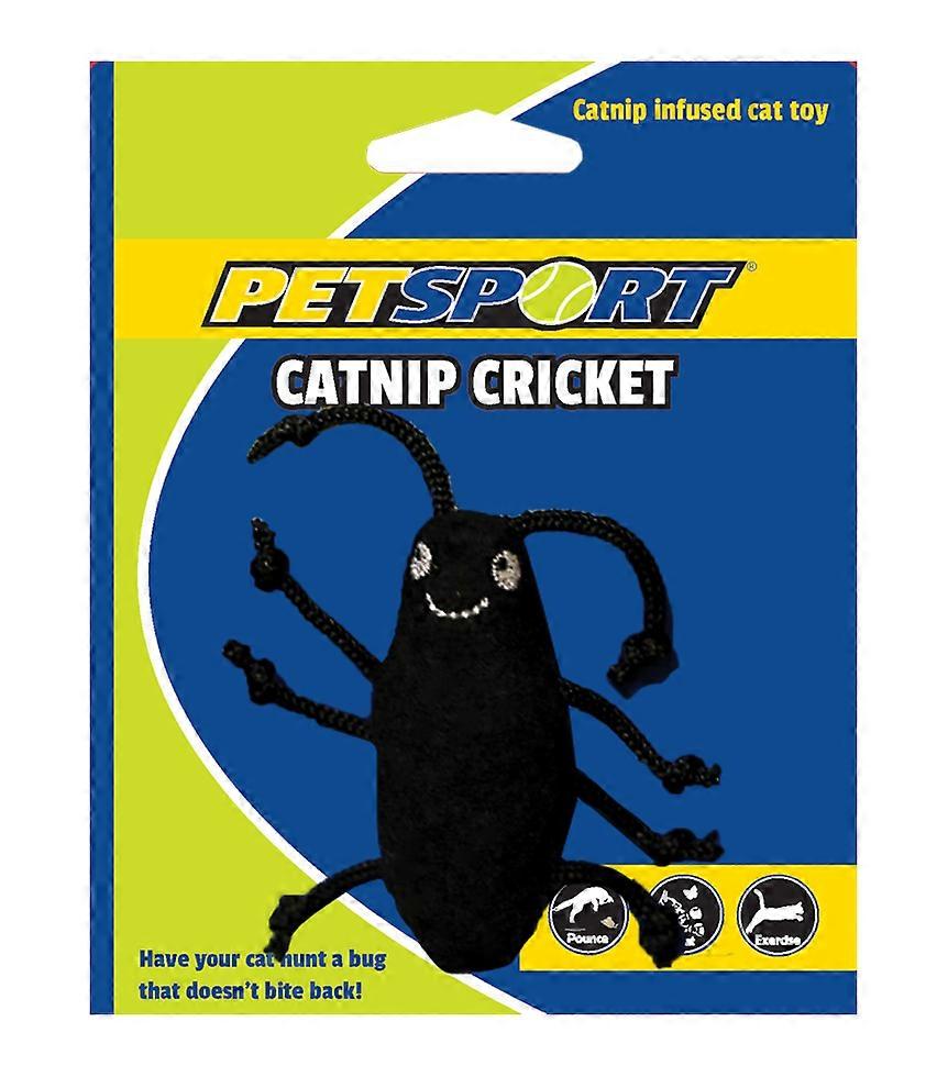 Petsport Catnip Cricket Black1