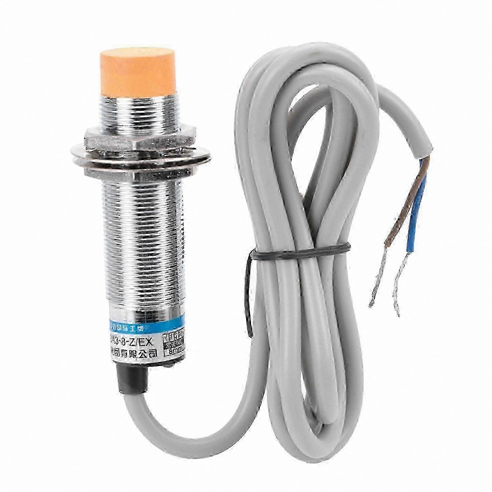 8mm DC 2-Wire Inductive Proximity Sensor Switch Normally Open Non-Contact Detection