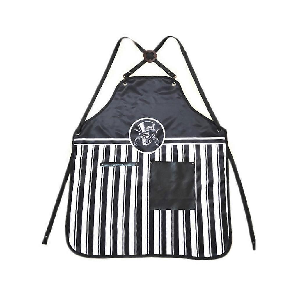 Waterproof Anti-static Chef Apron with Large Pocket