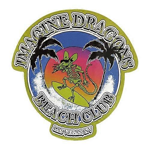Imagine Dragons Beach Club Sticker