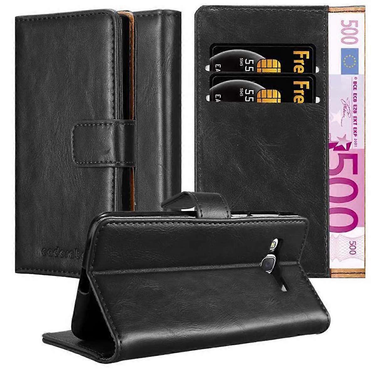 Case compatible with Samsung Galaxy J7 2015 - glossy surface and stand function