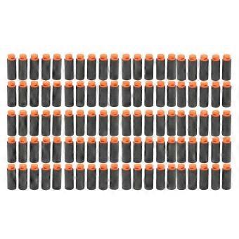 Short Darts 100Pcs Black High Density EVA Soft Foam Tips Universal Replacement Refill Compatible with Various Shooting Toys