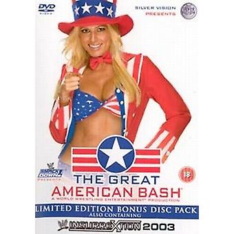 WWE Great American Bash 2004Insurrextion 2003 DVD (2004) cert 18