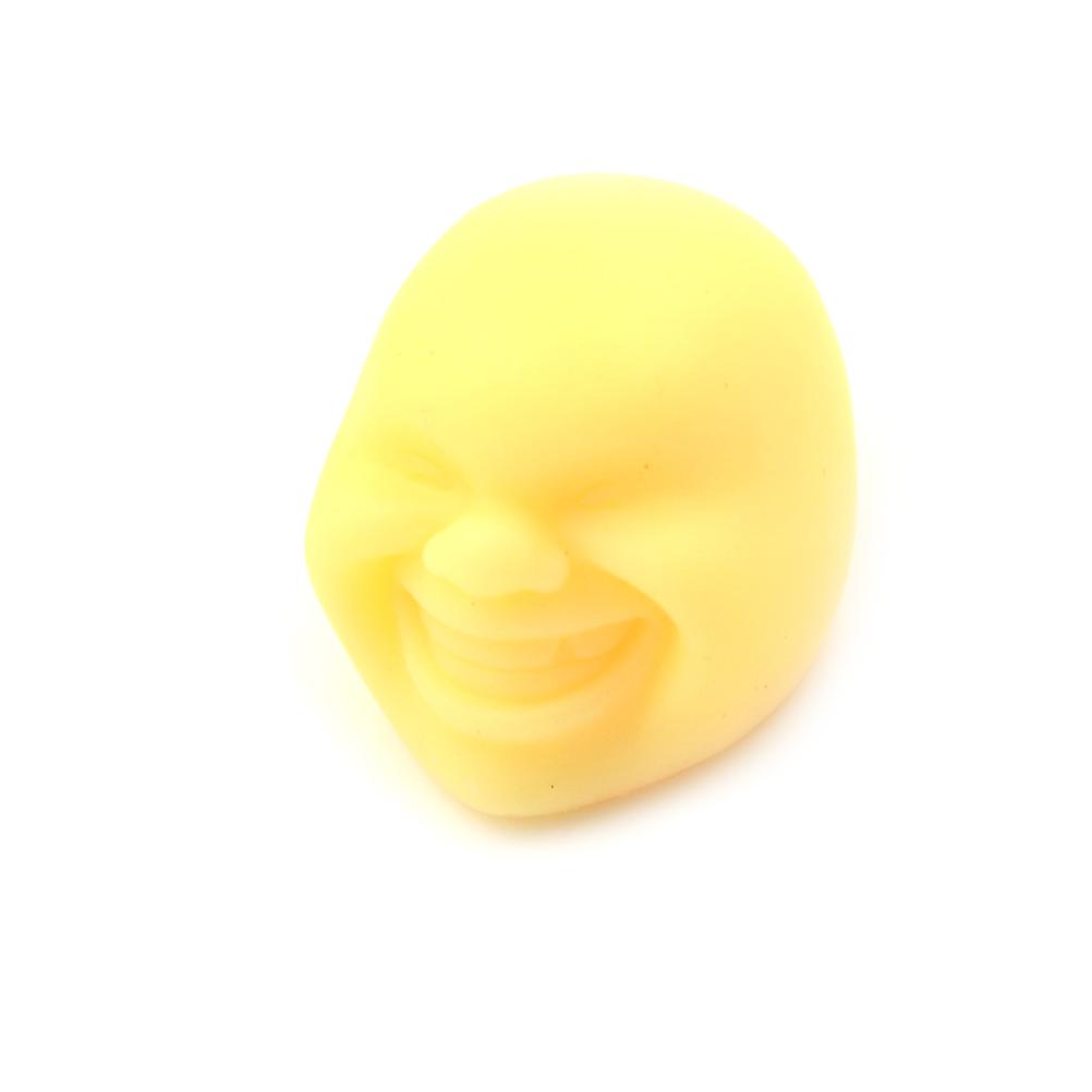 Funny Human Face Emotion Vent Ball Anti Stress Toy Slow Rebound Pressure Toys