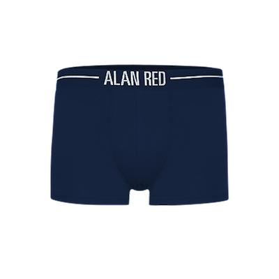 Alan Red Short Boxer ( 7013) Navy ( two pack)