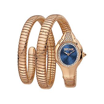 Just Cavalli Lady Snake Lungo JC1L189M0065 - Edelstahl Weiblicher Quarz 2 Zeiger