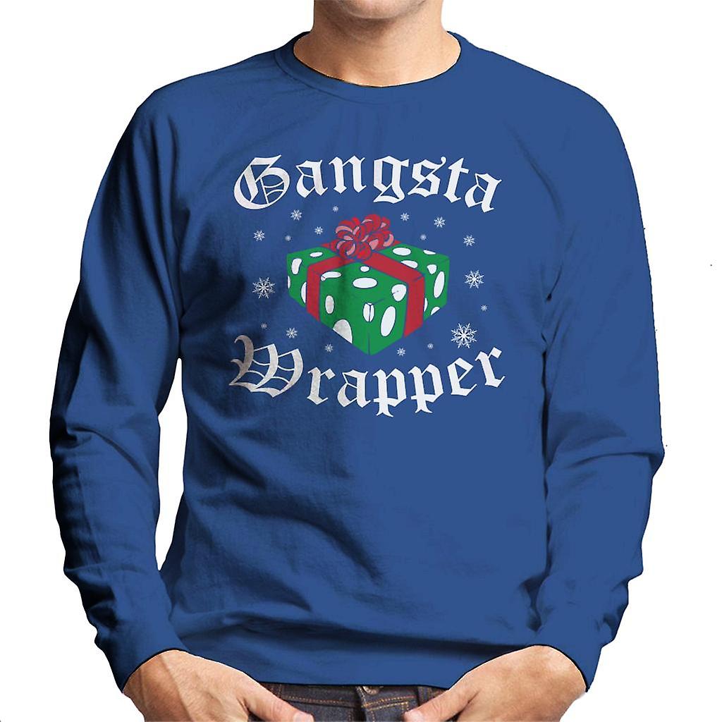 Gangsta innpakning menns Sweatshirt