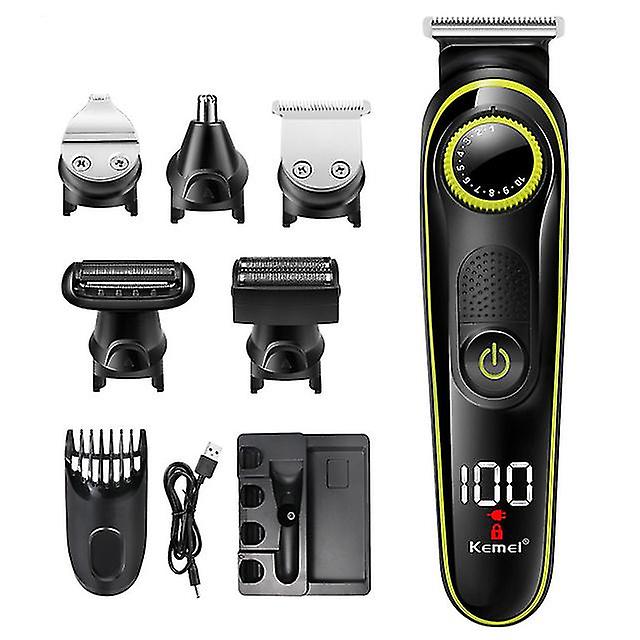 Tondeuse à cheveux électrique multifonctionnelle Tondeuse à cheveux Rasoir rasoir rasoir tondeuse 5 en 1 machine de découpe