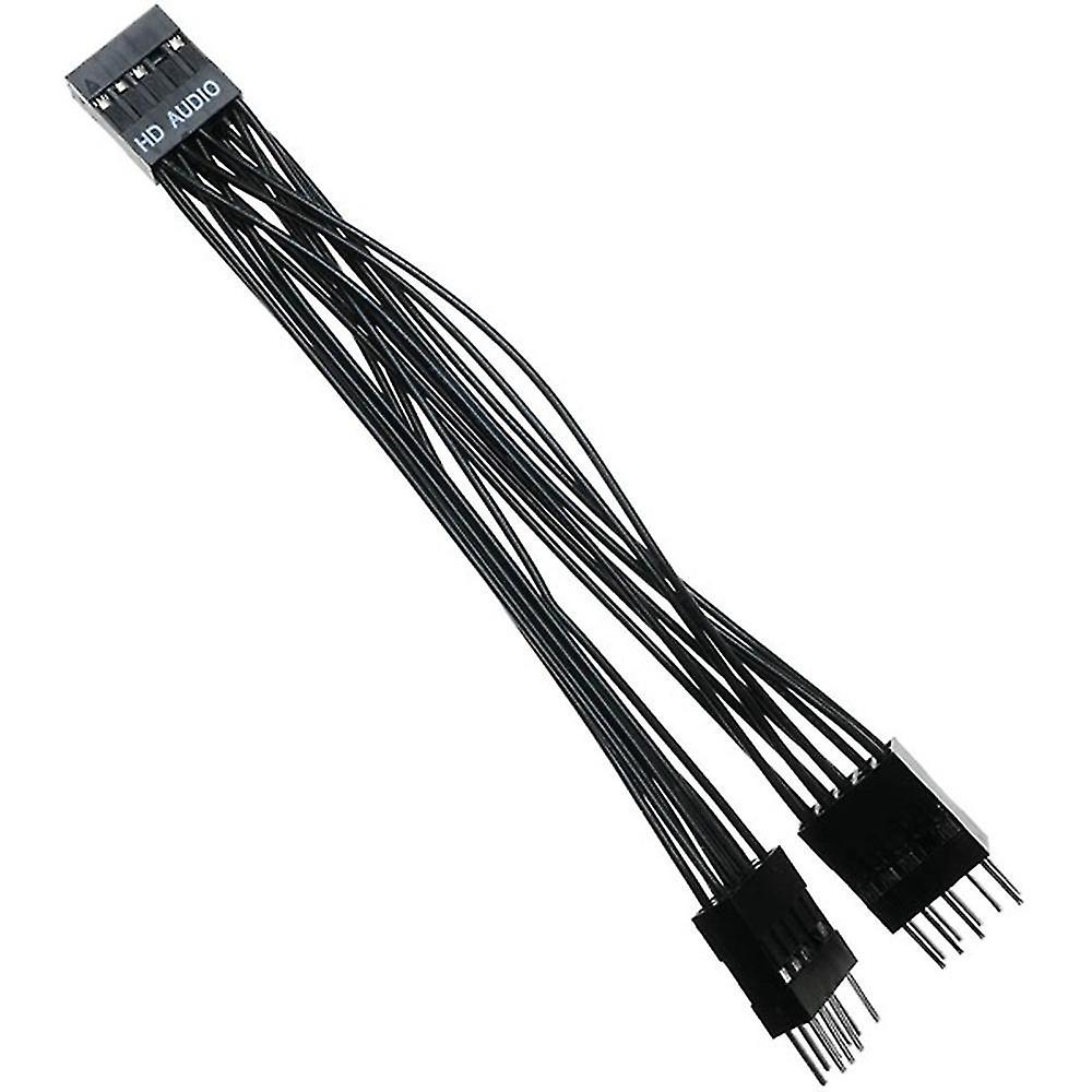 Cavo Prolunga Audio 9 Pin Da Femmina A Maschio 50cm Per Schede Madri AC97 HD Audio